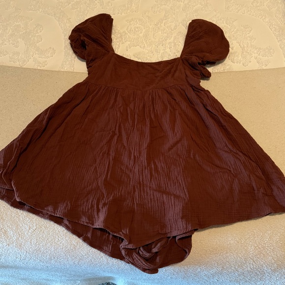 Princess Polly Brown Romper - Picture 6 of 6